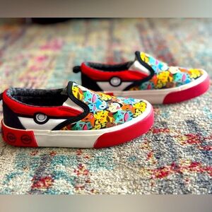 Little boy’s Pokémon Slip On’s. Size 13. Only worn once.